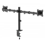 POWERTECH βάση γραφείου για 2x οθόνες PT-1552, 17-32", έως 10kg