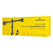POWERTECH βάση γραφείου για 2x οθόνες PT-1552, 17-32", έως 10kg