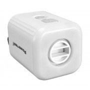 POWERTECH μίνι τρόμπα PT-1553 με φακό, 5W, επαναφορτιζόμενη, λευκή