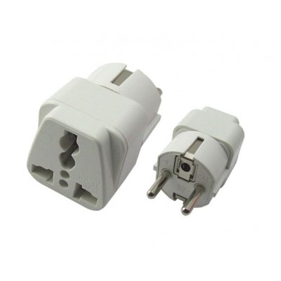 POWERTECH adapter German type σε universal PT-349, CCA
