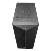 POWERTECH Gaming case PT-848, tempered glass, 80mm fan, PSU 500W PT-864