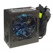 POWERTECH Gaming case PT-848, tempered glass, 80mm fan, PSU 500W PT-864