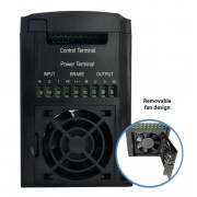 POWERTECH VFD ρυθμιστής στροφών PT-A37G-T43P3P, 3.7KW, 3Ph