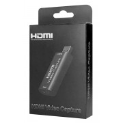 POWERTECH video capture PTH-047, HDMI/USB σύνδεση, 4K/60Hz, μαύρο