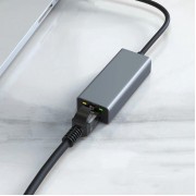 POWERTECH αντάπτορας δικτύου PTH-082, USB, 2.5Gbps Ethernet, γκρι