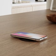 POWERTECH ασύρματος φορτιστής PTL-025 με USB & USB-C θύρες, 15W/30W, μαύρος