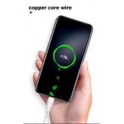 POWERTECH καλώδιο USB σε Micro USB eco round PTR-0106, 15W 3A, 1m, λευκό