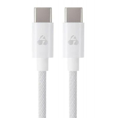 POWERTECH καλώδιο USB-C PTR-0183, 60W, 480Mbps, 1m, λευκό