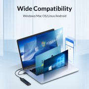 ORICO θήκη για Μ.2 NVMe SSD PWM2-G2-BK-EP, 10Gbps, έως 4TB, μαύρη