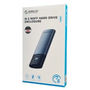 ORICO θήκη για Μ.2 SATA SSD PWM2-WH-EP, 5Gbps, έως 4TB, λευκή