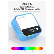 RELIFE σταθμός φόρτισης Q2, 4x USB-C & 4x USB, 120W, GaN, μπλε