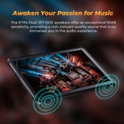 OUKITEL tablet RT9, 10.1", 6/256GB, 4G, 11000mAh, IP68/IP69K, μαύρο