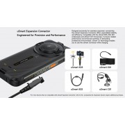 ULEFONE smartphone RugKing με ηχείο 3.5W, 5.99", 8/256GB, 9600mAh, IP68/IP69K, μαύρο