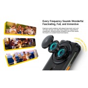 ULEFONE smartphone RugKing με ηχείο 3.5W, 5.99", 8/256GB, 9600mAh, IP68/IP69K, μαύρο