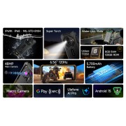 ULEFONE smartphone RugKing 3 Pro, 6.56", 8/128GB, 5700mAh, IP68/IP69K, μαύρο