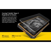 ULEFONE smartphone RugKing 3 Pro, 6.56", 8/128GB, 5700mAh, IP68/IP69K, μαύρο