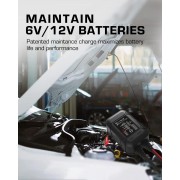 BYGD φορτιστής & συντηρητής μπαταρίας αυτοκινήτου S2000, 6-12V/2A