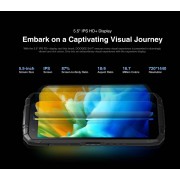 DOOGEE smartphone S41T, 5.5", 4/64GB, 6300mAh, IP68/IP69K, πορτοκαλί