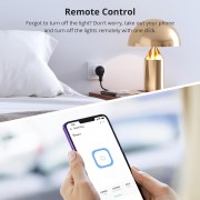 SONOFF smart αντάπτορας ρεύματος S60TPF, μονός, 4000W, WiFi, λευκός