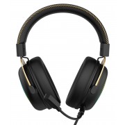 SADES gaming headset Alchemist, USB σύνδεση, 50mm, V7.1 surround, ENC, RGB, multi-platform, μαύρο