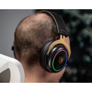 SADES gaming headset Alchemist, USB σύνδεση, 50mm, V7.1 surround, ENC, RGB, multi-platform, μαύρο