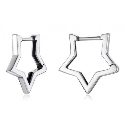 BAMOER σκουλαρίκια κρίκοι SCE1136, ασήμι 925, ασημί