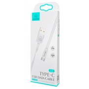 USAMS Καλώδιο USB σε USB-C US-SJ200, 2A, 1.2m, λευκό