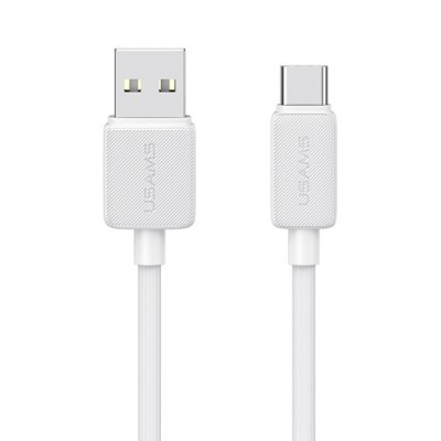 USAMS καλώδιο USB-C σε USB US-SJ688, 3A, 480Mbps, 1m, λευκό