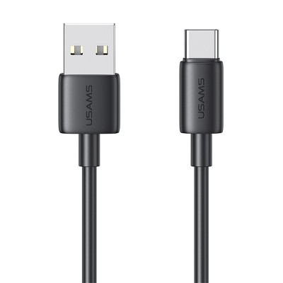 USAMS καλώδιο USB-C σε USB US-SJ708, 3A, 480Mbps, 1m, μαύρο