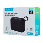 CELEBRAT φορητό ηχείο SP-23, 5W, Bluetooth, 1200mAh, μαύρο
