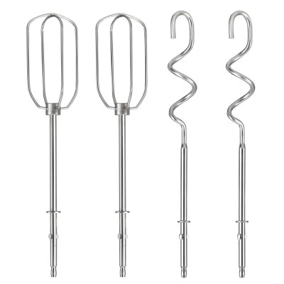 BRUNO σετ χτυπητήρια ανάμειξης & άγκιστρα ζύμης για μίξερ BRN-0110, 4τμχ