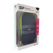 SILICON POWER εξωτερικός HDD Armor A60, 1TB, USB 3.2, πράσινος