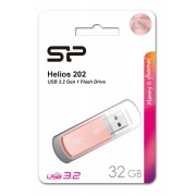 SILICON POWER USB Flash Drive Helios 202, 32GB, USB 3.2, ροζ χρυσό