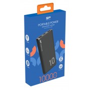 SILICON POWER power bank GP15, 10000mAh, 2x USB output, 2.1A, μαύρο