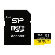 SILICON POWER κάρτα μνήμης microSDXC Inspire, 128GB, UHS-I U3 A1 V30