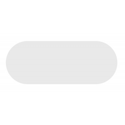 POWERTECH κάλυμμα φωτιστικού SPHLL-0048-COVER, οβάλ, 32.5 x 12cm, λευκό