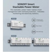 SONOFF smart μονάδα 4x ρελέ SPM-4RELAY, για μονάδα παρακολούθησης ισχύος