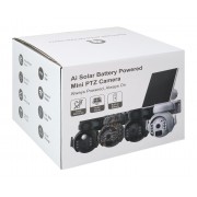 SECTEC smart ηλιακή κάμερα ST-515C-3M-4G-BK, 3MP, 4G, SD, PTZ, IP65