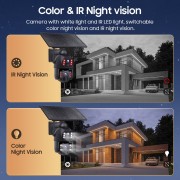 SECTEC smart ηλιακή κάμερα ST-536-6MAOV-4G-EU, dual lens, 3MP, 4G, SD, PTZ, IP66