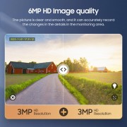 SECTEC smart ηλιακή κάμερα ST-536-6MAOV-4G-EU, dual lens, 3MP, 4G, SD, PTZ, IP66