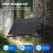 SECTEC ηλιακό router ST-SR08-EU-PNL με 2x πάνελ, 4G LTE, 150Mbps, 20100mAh, IP66