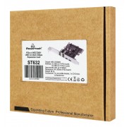 POWERTECH κάρτα επέκτασης PCIe σε 2x USB & 2x USB-C ST632, 5Gbps, NEC D720201
