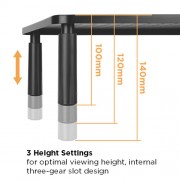 BRATECK επιτραπέζια βάση οθόνης/laptop STB-086, 13-32", έως 20kg
