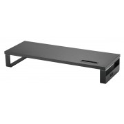 BRATECK επιτραπέζια βάση για οθόνη/laptop STB-118 με 3x USB θύρες, 17-32", έως 20kg, μαύρη