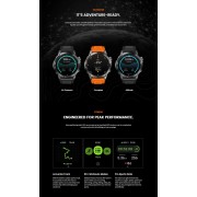 ZEBLAZE smartwatch Stratos 2 Plus, heart rate, 1.43" AMOLED, GPS, μαύρο