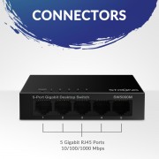 STRONG switch SW5000M, 5x Gigabit θύρες, 1000Mbps