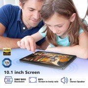 DOOGEE tablet T10W με πληκτρολόγιο/ποντίκι/στυλό αφής/θήκη, 10.1", 4/128GB, 4G, Android 14, 8000mAh, μαύρο