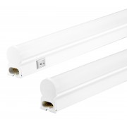 POWERTECH LED φωτιστικό τοίχου T5-0001-090 12W, 4000K, 90cm, IP20, λευκό
