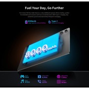 TECLAST tablet T50 Plus 2025, 11", 8/256GB, 4G, Android 15, 8000mAh, γκρι