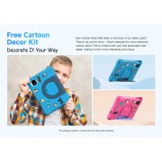 ULEFONE tablet Tab A9 Pro Kids, 8.68", 4/128GB, 4G, Android 15, 5040mAh, μπλε